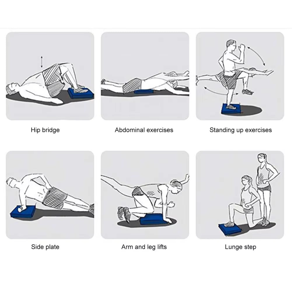 FlexiFit PVC Yoga Pad with Pump