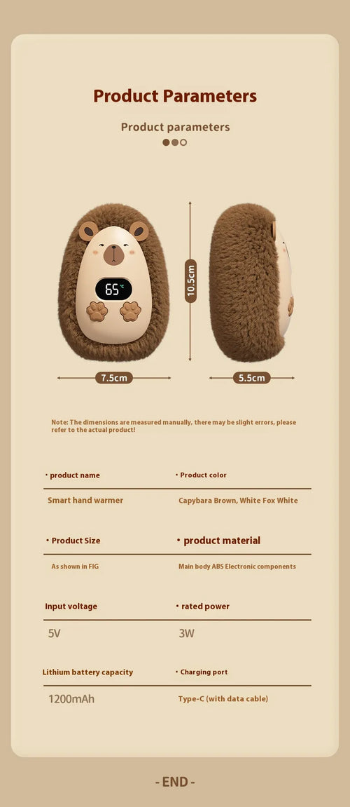 Compact USB Hand Heater