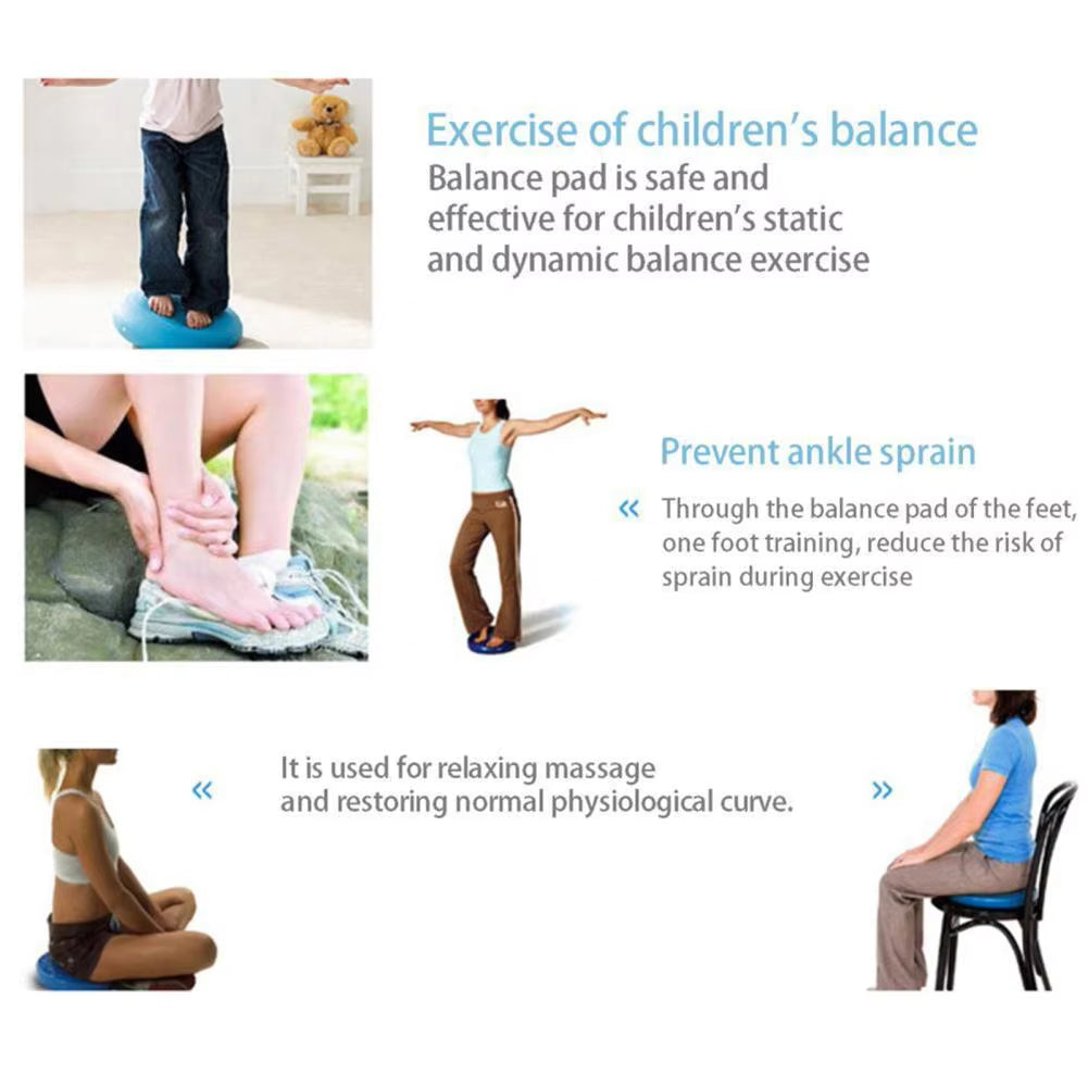 FlexiFit PVC Yoga Pad with Pump
