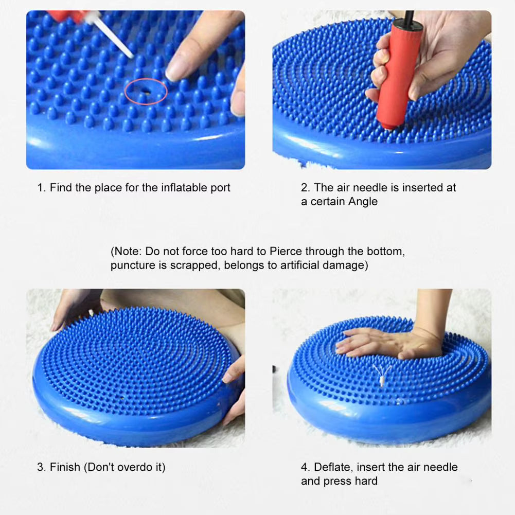 FlexiFit PVC Yoga Pad with Pump