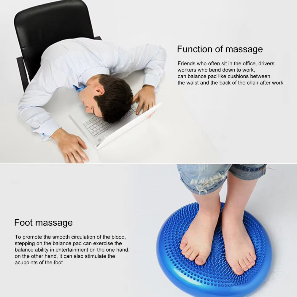 FlexiFit PVC Yoga Pad with Pump