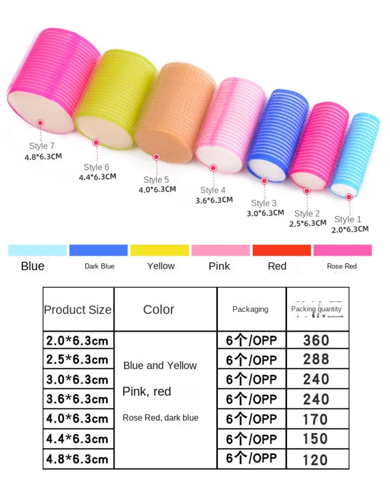 Gentle No-Heat Hair Rollers